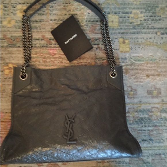 YSL Niki Leather Tote - Picture 7 of 12